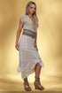 Rochie jerse si dantela – CTN-36